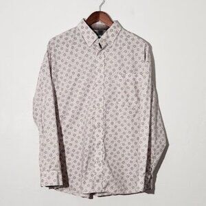 Panhandle Men's Long Sleeve Button-Down Shirt in size large